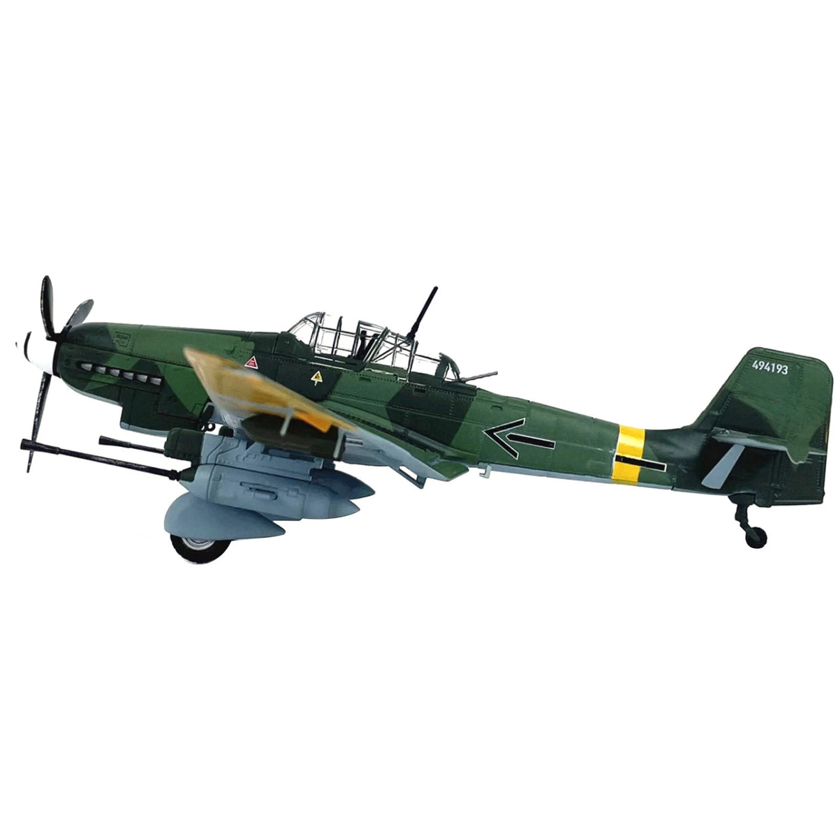 Diecast Alloy German Stuka JU-87G2 Attack Plane Model (1/72 Scale)