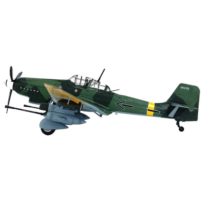 Diecast Alloy German Stuka JU-87G2 Attack Plane Model (1/72 Scale)