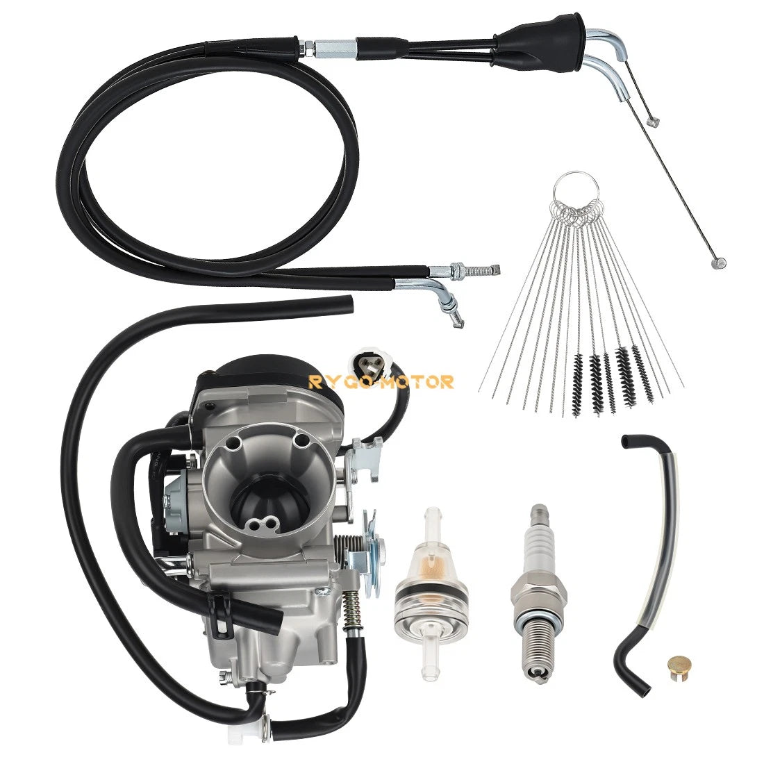 Carburetor w/ Throttle Cable for Suzuki DRZ400SM DRZ400S (2000–2018) #13200-29FB4