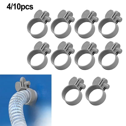 1-1/4 Inch Plastic Hose Clamps for Pool Filter Hose and Fitting Joints