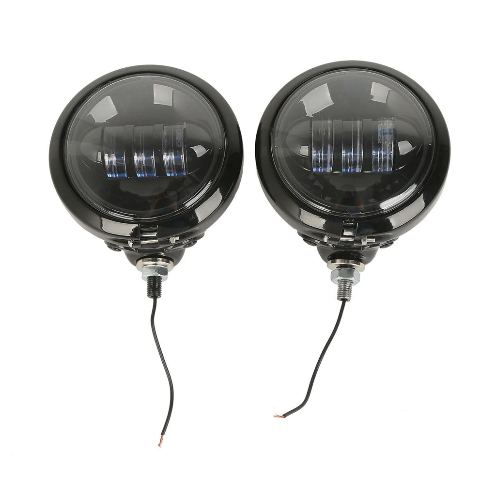 Pair LED Fog Lights for Harley