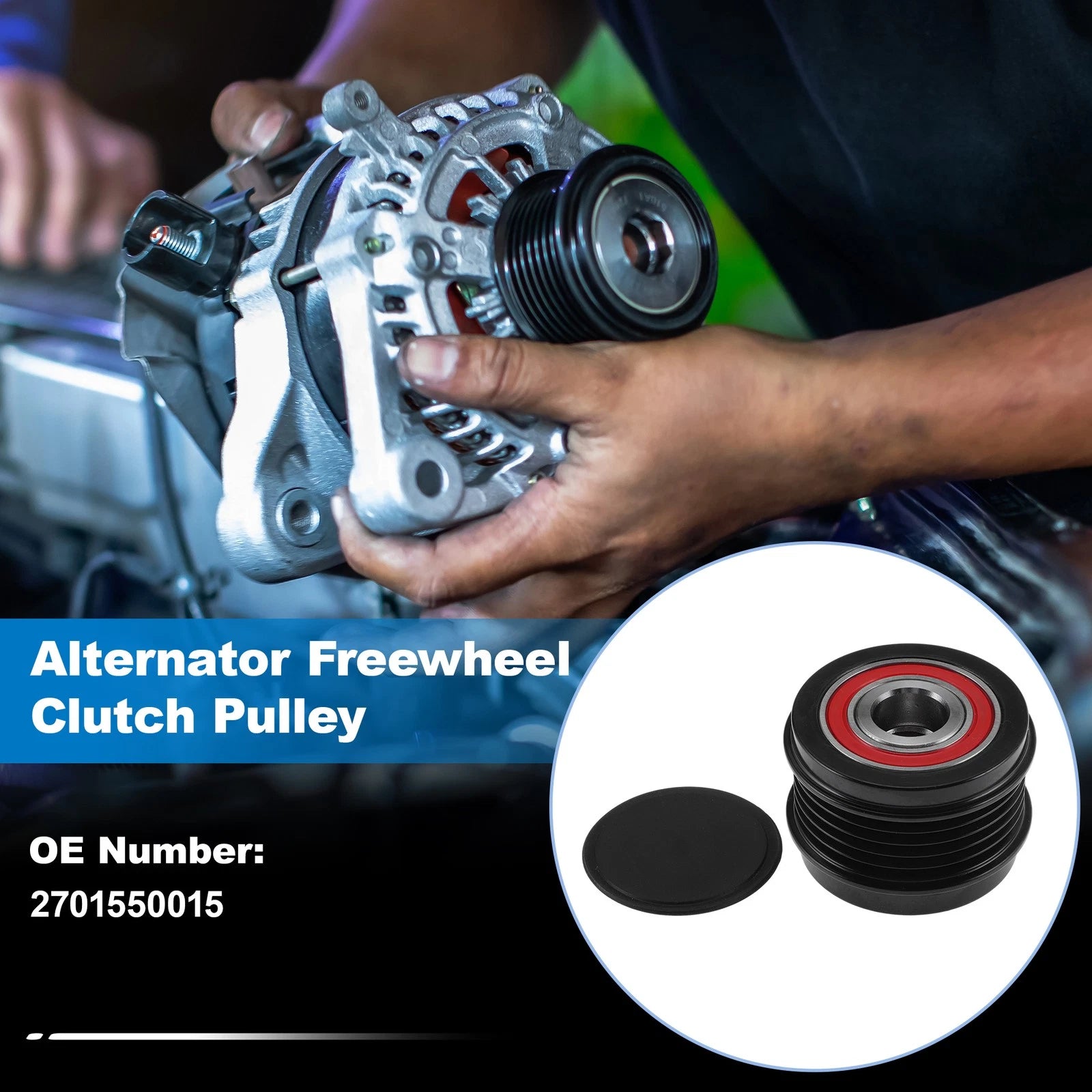 Alternator Freewheel Clutch Pulley Replacement for Mercedes-Benz W117 (2013–2017)