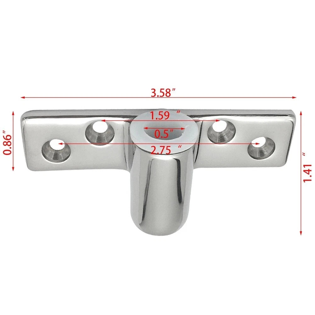 316 SS Oarlock Seat for Marine Use (Compatible with Multiple Propeller Sizes)