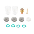 12PCS Pyrex Glass Cups Kit for WP9 WP20 WP25 (Gas Lens)