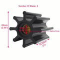 Sea Water Pump Impeller for Jabsco 17018-0001 Caterpillar Marine (17018-0001)