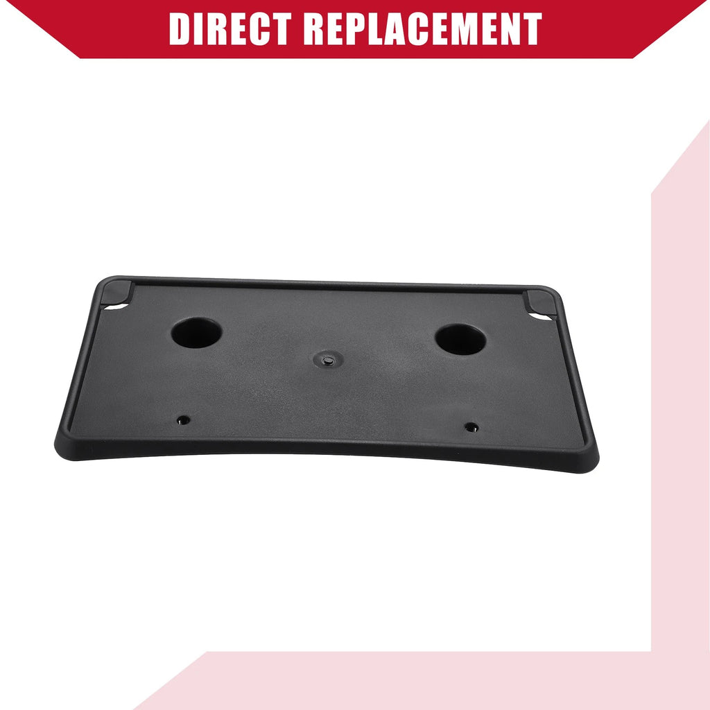 License Plate Frame Bracket for Dodge Ram (2013–2022) Plastic Black