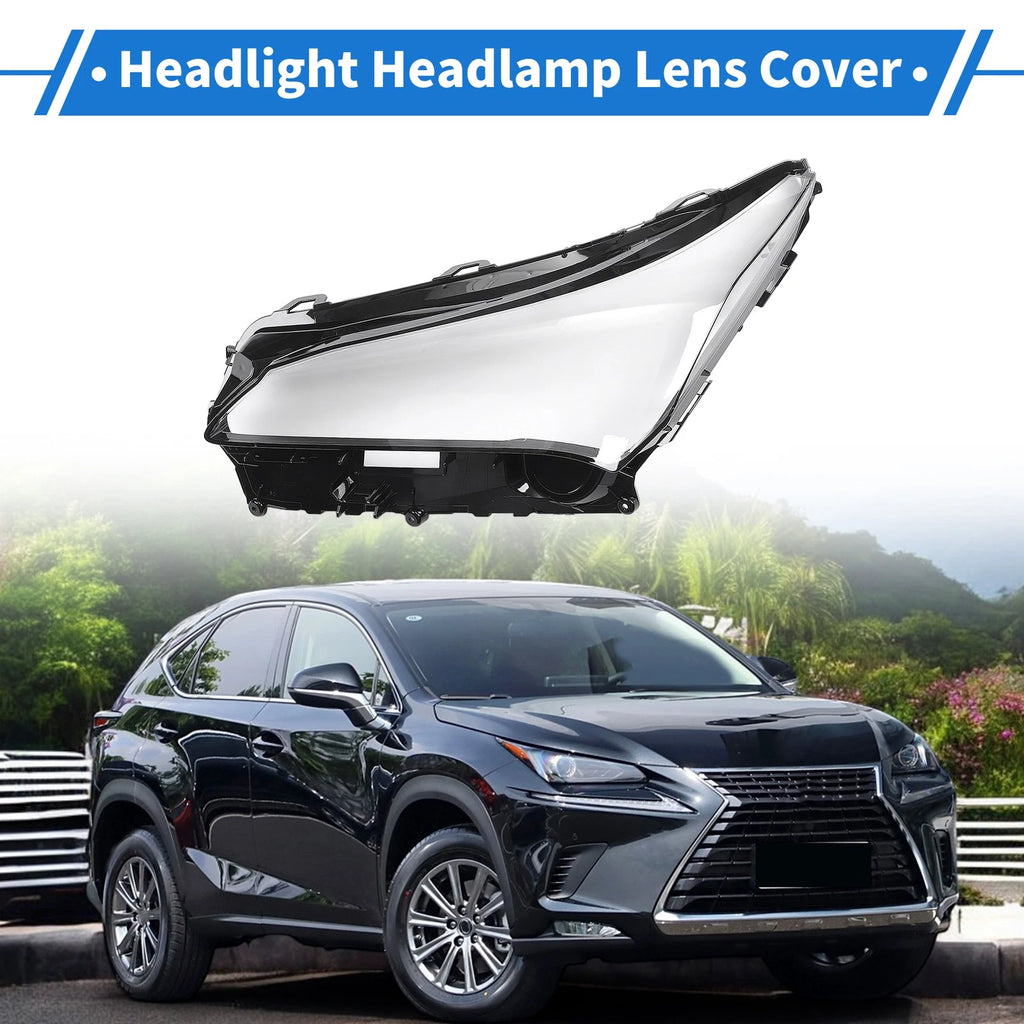 Headlight Lens Cover Front Left Replacement for Lexus NX200 NX300h (2014–2020)