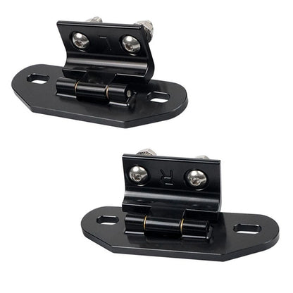 2X Black Aluminum Hatch Hinges for Camaro (1982–1992)
