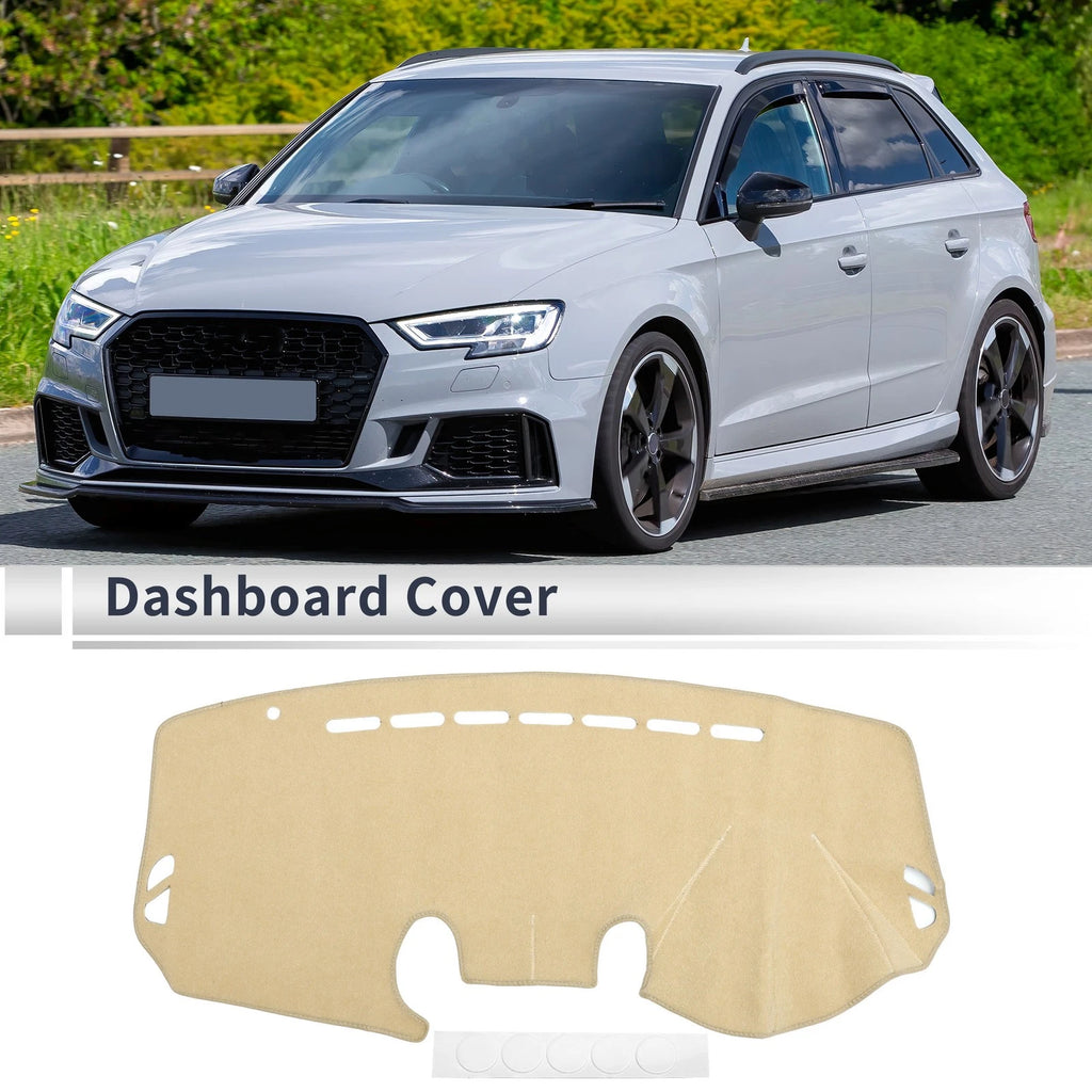Dashboard Dash Cover Mat for Mazda 2 Demio 2007–2014 Sun Protector Beige