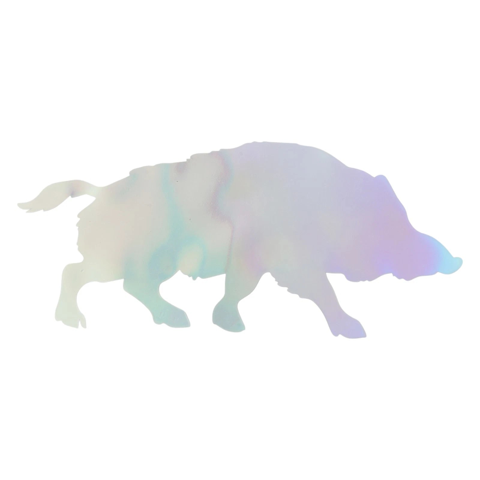 Reflective Bumper Decal for Wild Boar (Personalized)