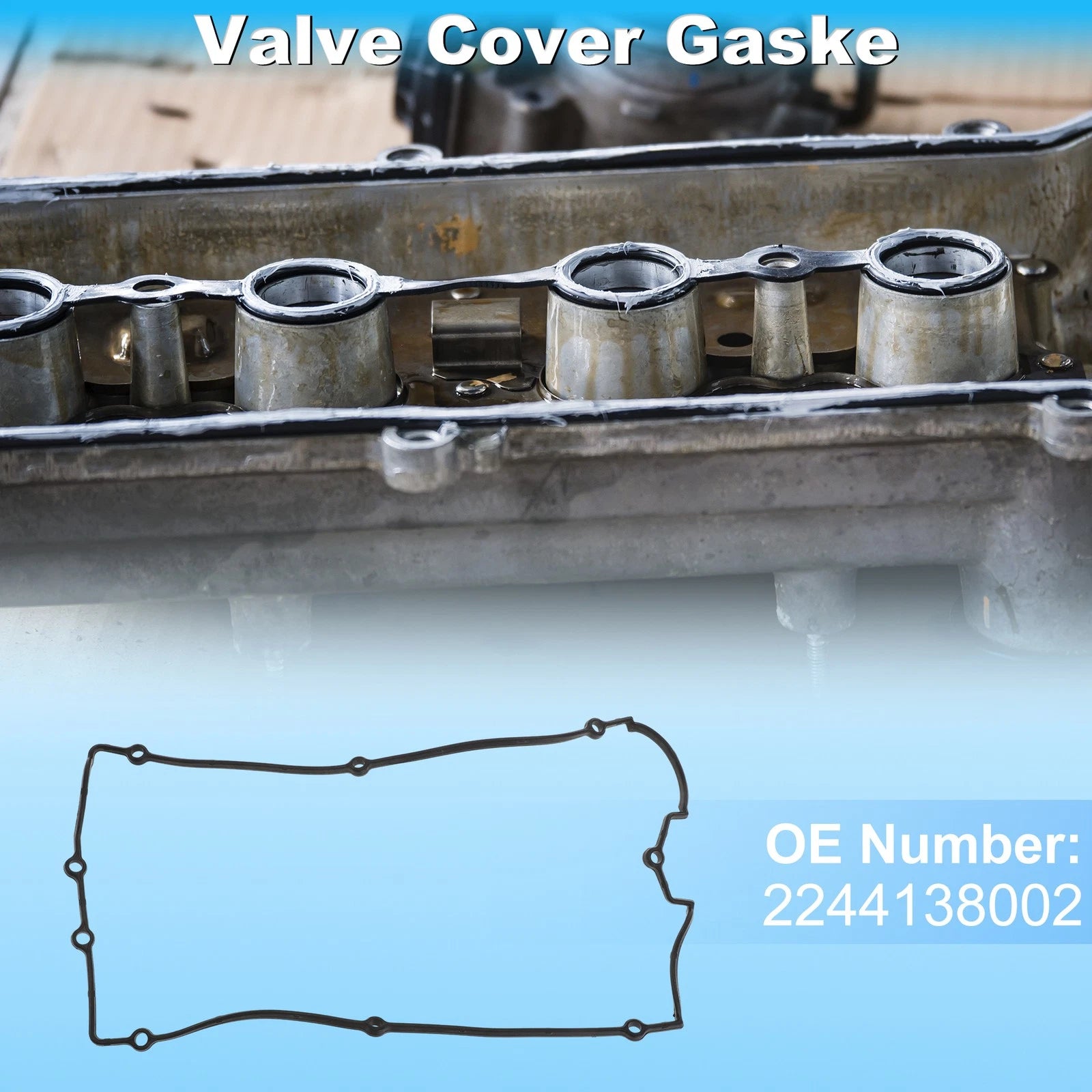 Valve Cover Gasket Replacement for Hyundai Sonata (1998–2005) 1 Piece