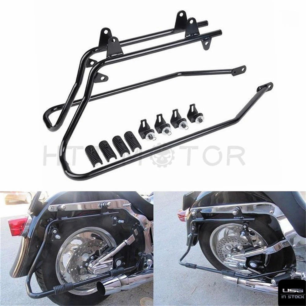 Saddlebag Conversion Bracket Kit for Harley Softail (1986–2013)
