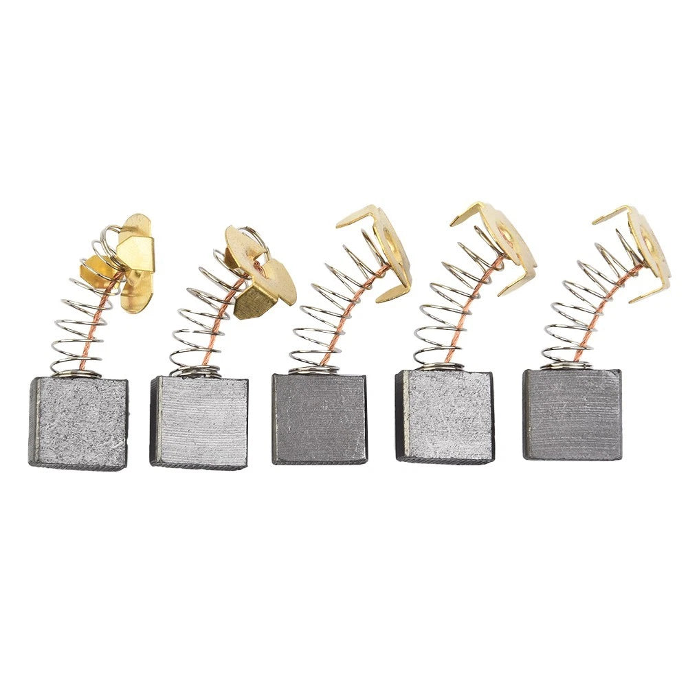 Set of 5 Carbon Brushes for Power Tool Replacement