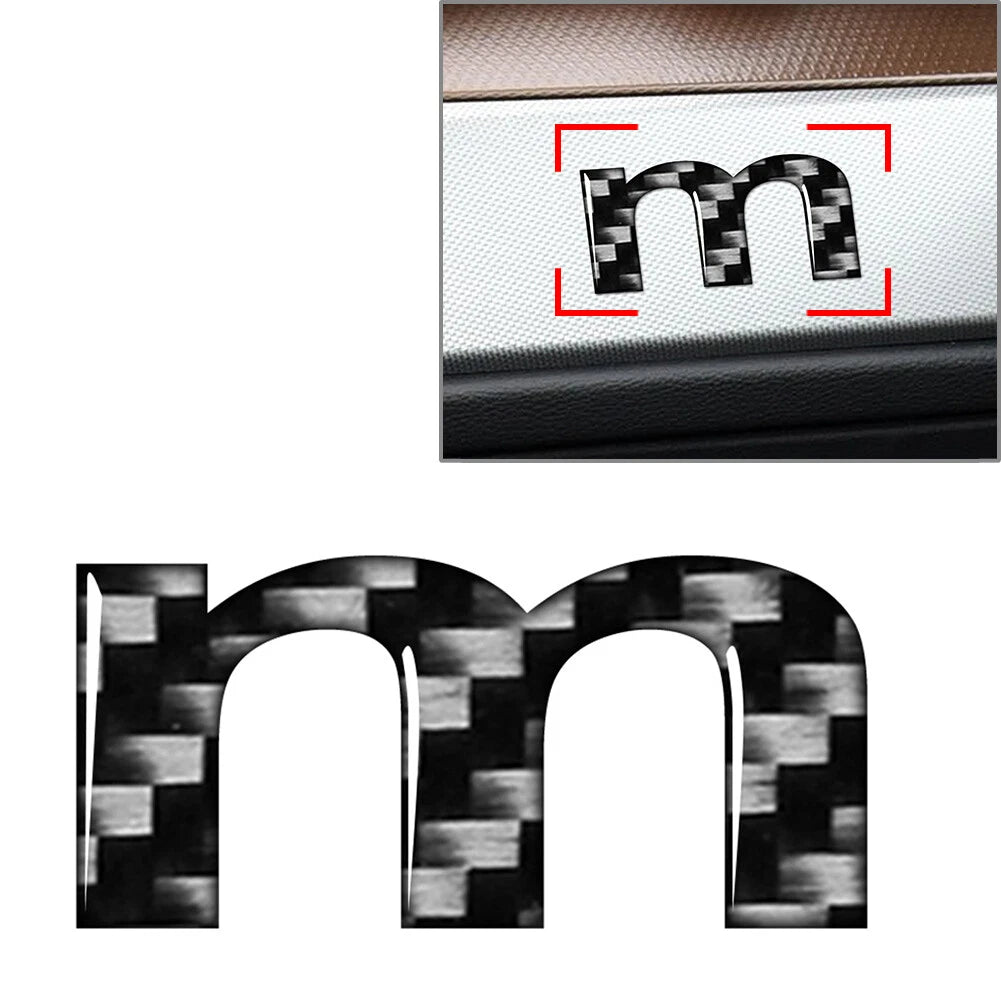 Alphabet Letter Decals for Car Badge Emblem (Universal)
