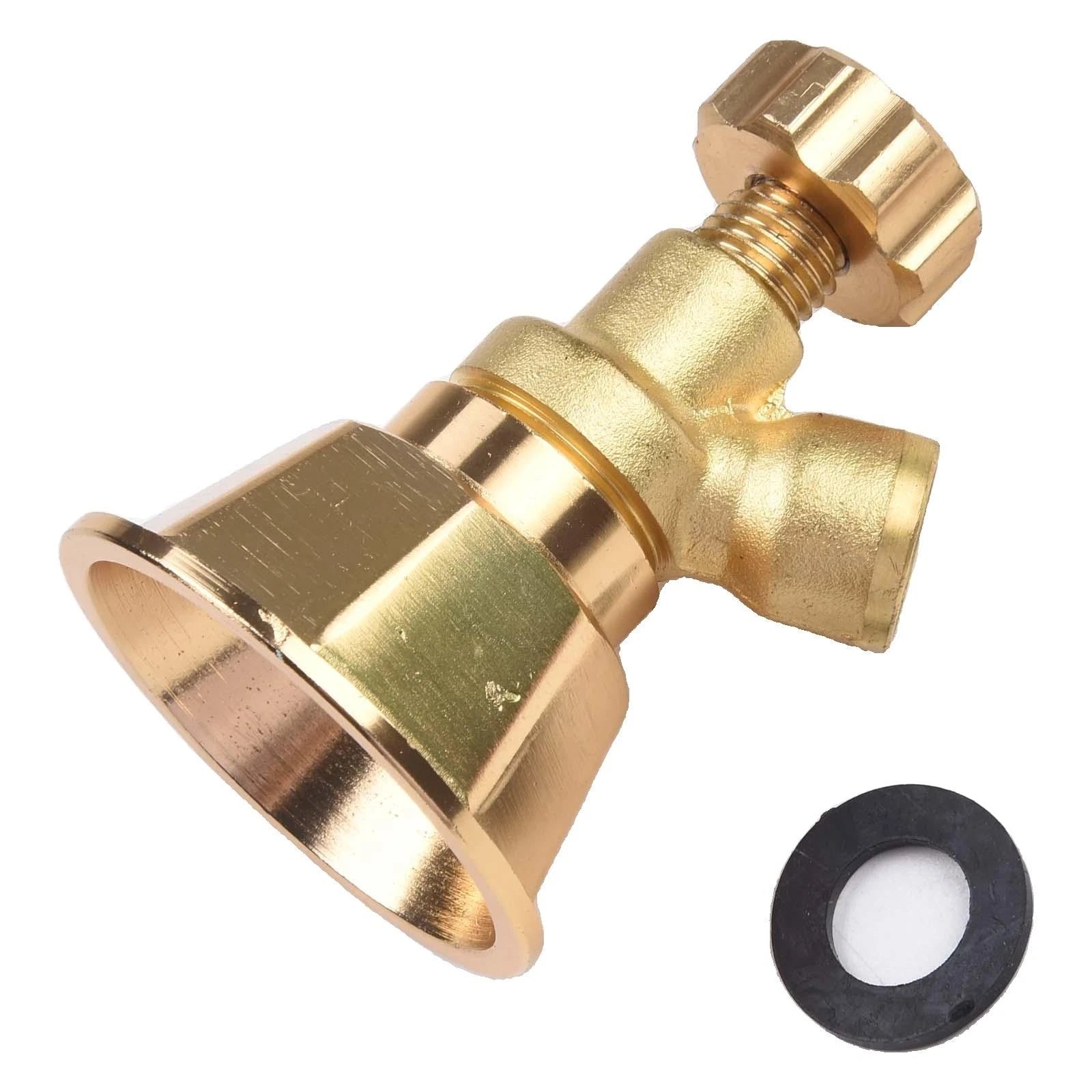 Adjustable Aluminum Gold Sprayer Nozzle for Efficient Agriculture