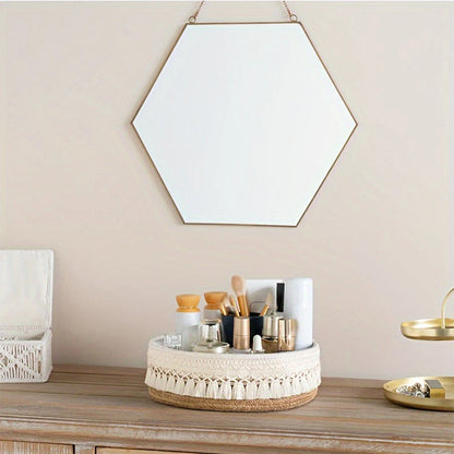 Cotton Rope Basket for Makeup Desk Storage (2010–2023)