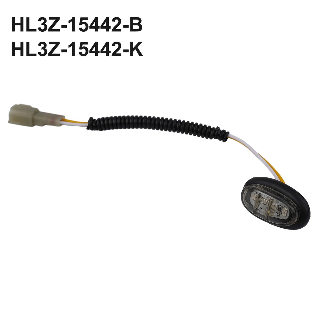 Marker Lamp for Car (1 pcs, Black)