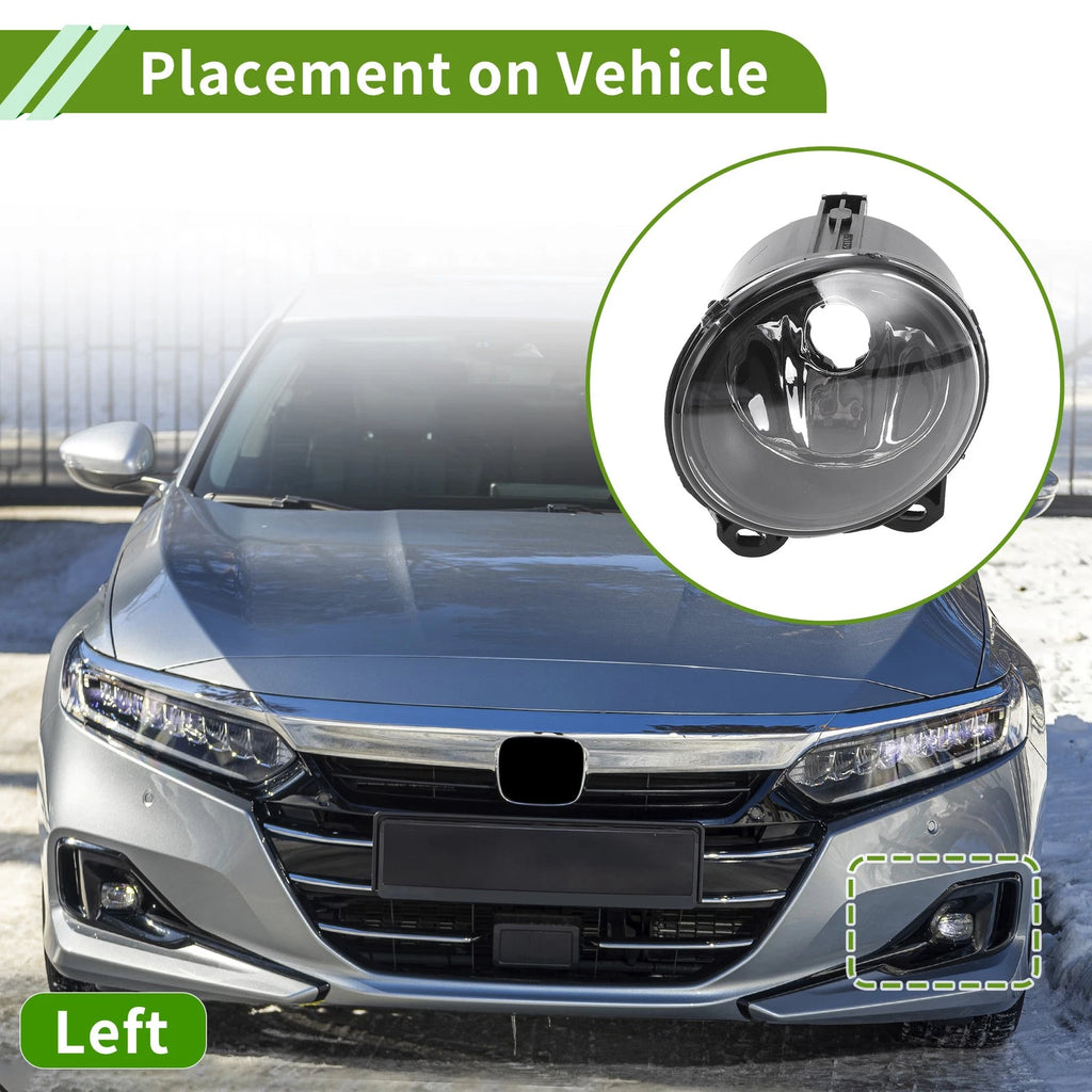 Left Fog Light Grill Replacement for BMW X5 (1999–2006)