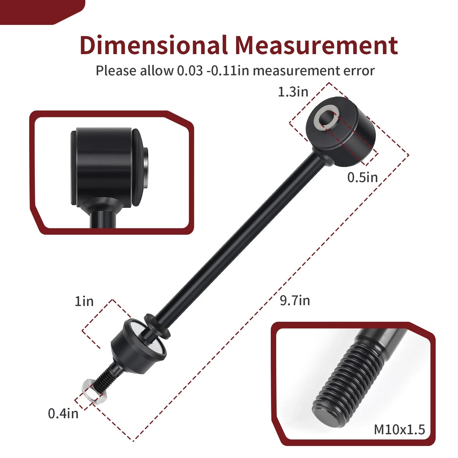 Torsion Bar Linkage 5140916 for Polaris Ranger 1000 / EV Pro XD / Crew XP 1000 (2017–2023)