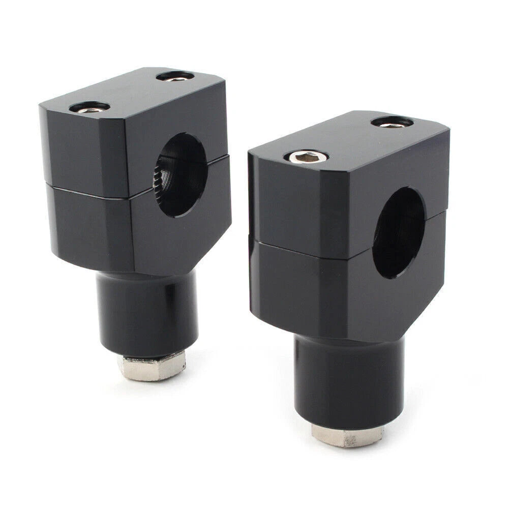 1" Handlebar Risers Clamp Mount for Harley Fatboy