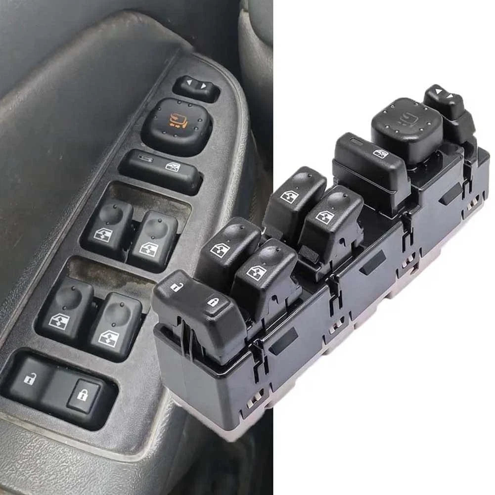 Power Window Switch for Integrated Door Lock Control (Direct Replacement)
