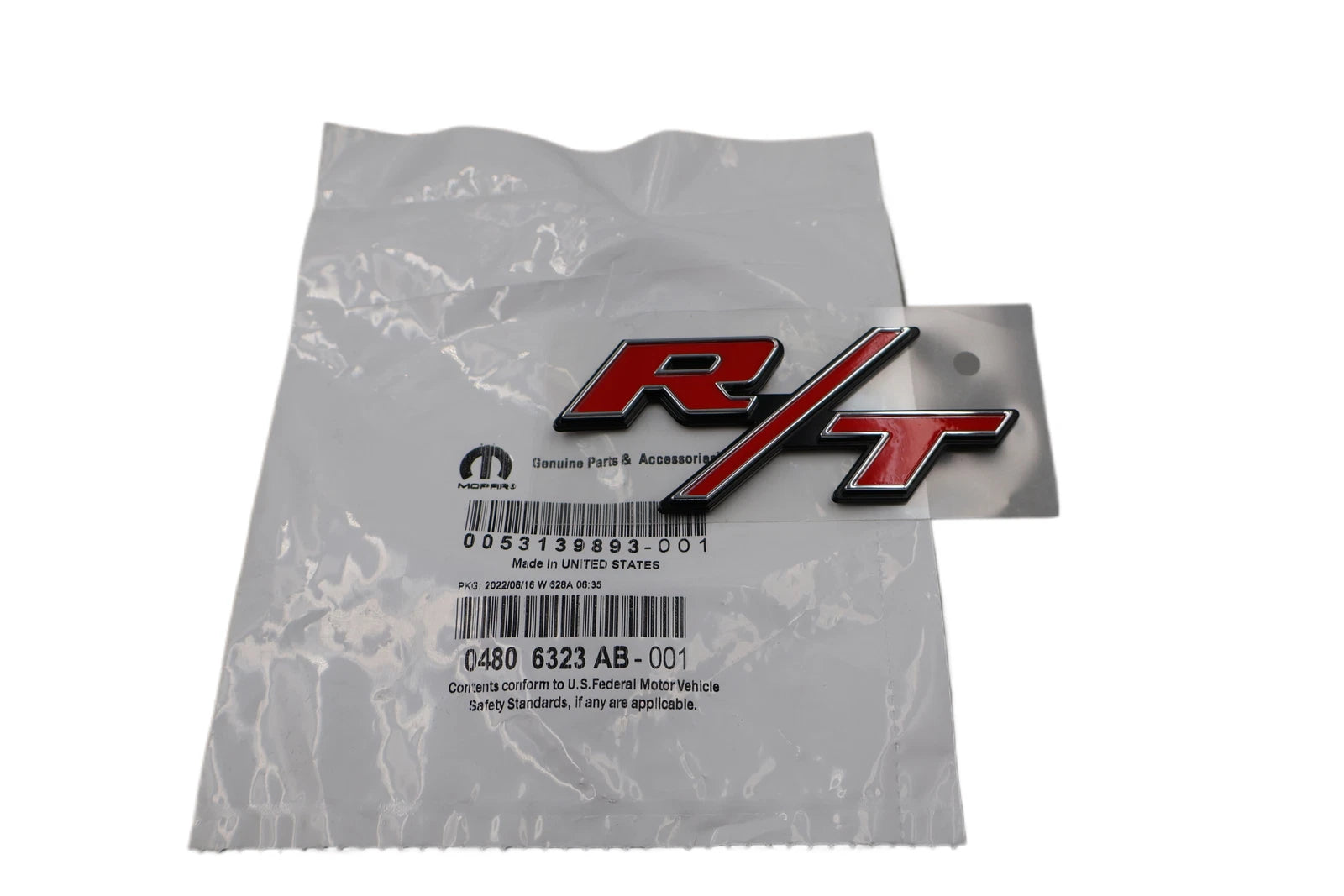 Emblem Badge Nameplate for Chrysler 300 R/T (2006–2014) 4806323AB