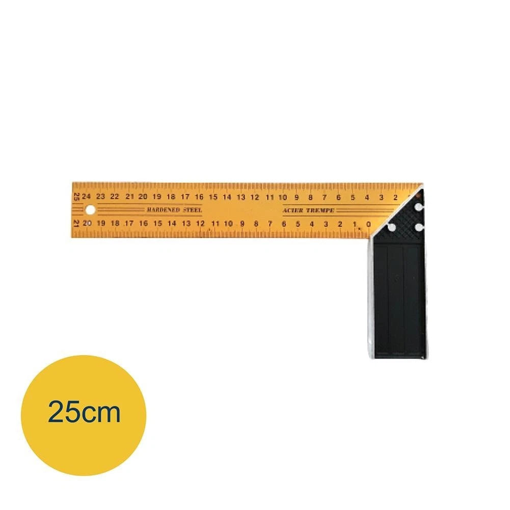Square Ruler for Carpenter Craft Engineer L-Square Measure
