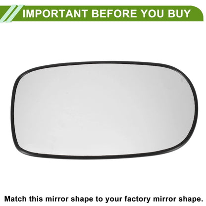 Left Mirror Glass Replacement for Hyundai Azera (2006–2008) No. 876113L900/876113L110