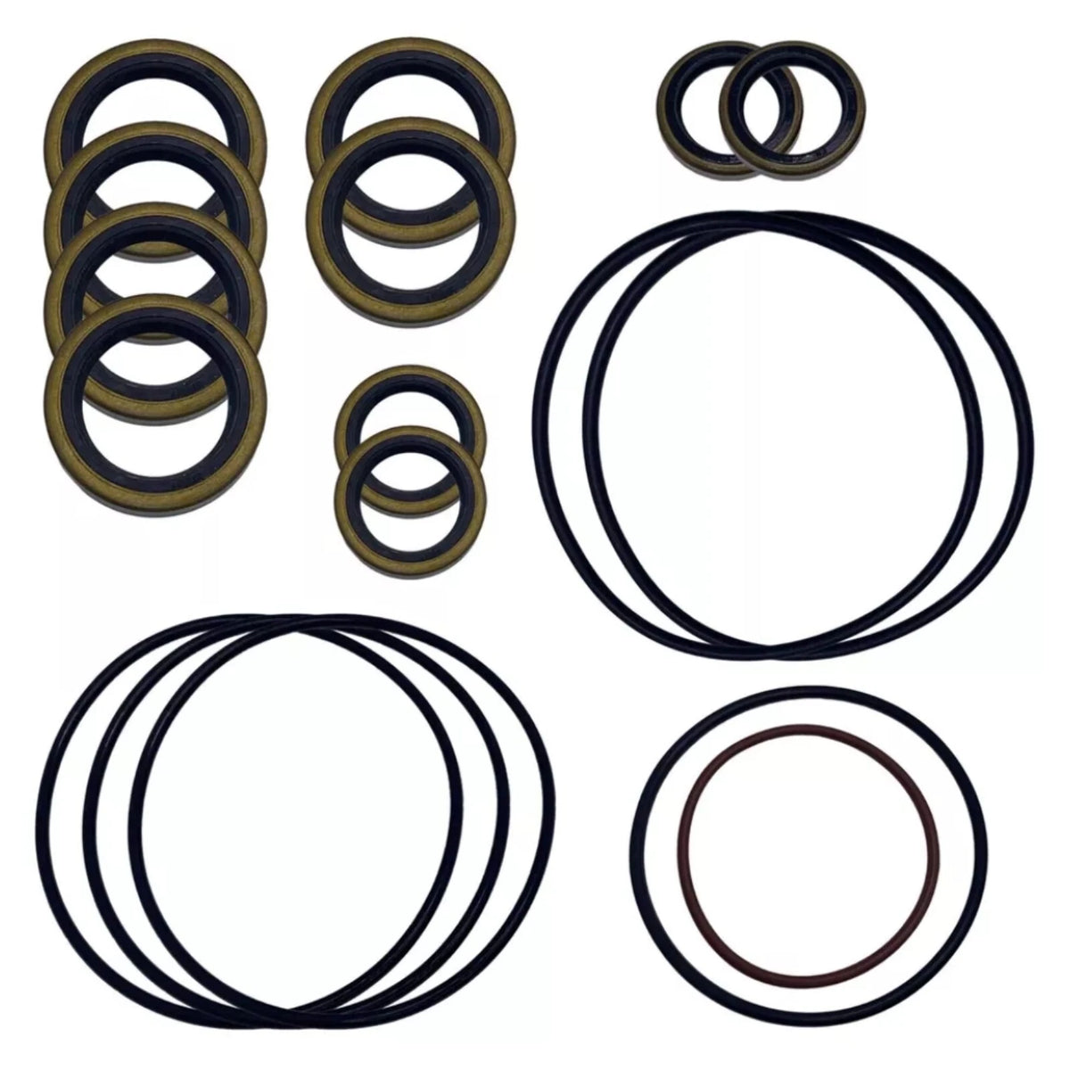 Gearcase Lower Unit Seal Kit for Johnson Evinrude (5006373, 5000411, 439141)