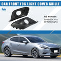 Front Fog Light Grille Cover Trim Pair for Mazda 3 (2014–2015)