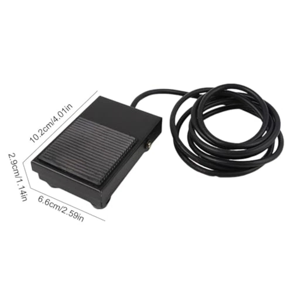 1 Meter Flexible Cable Foot Switch for Industrial Applications