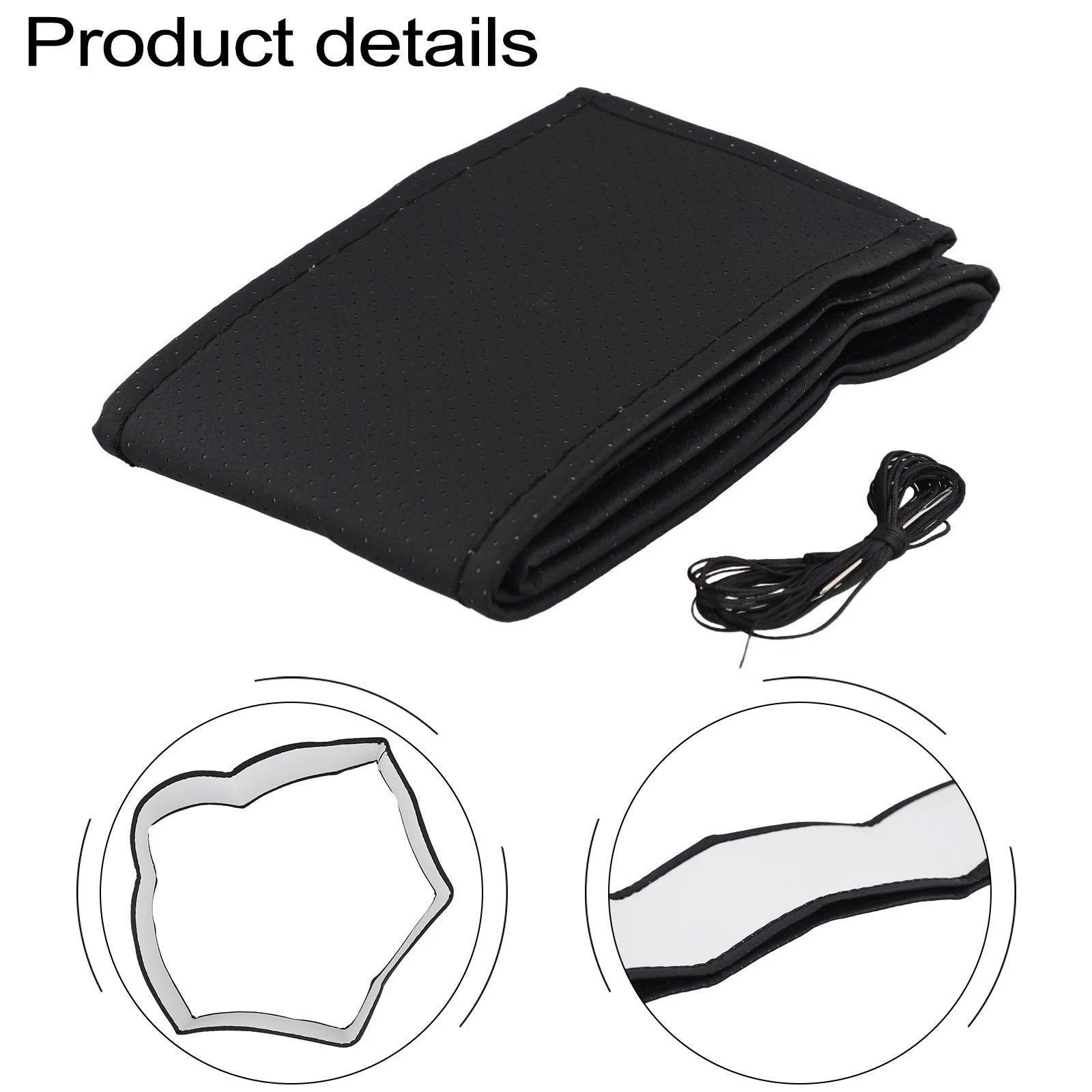 Steering Wheel Cover for Car (Universal Fit)
