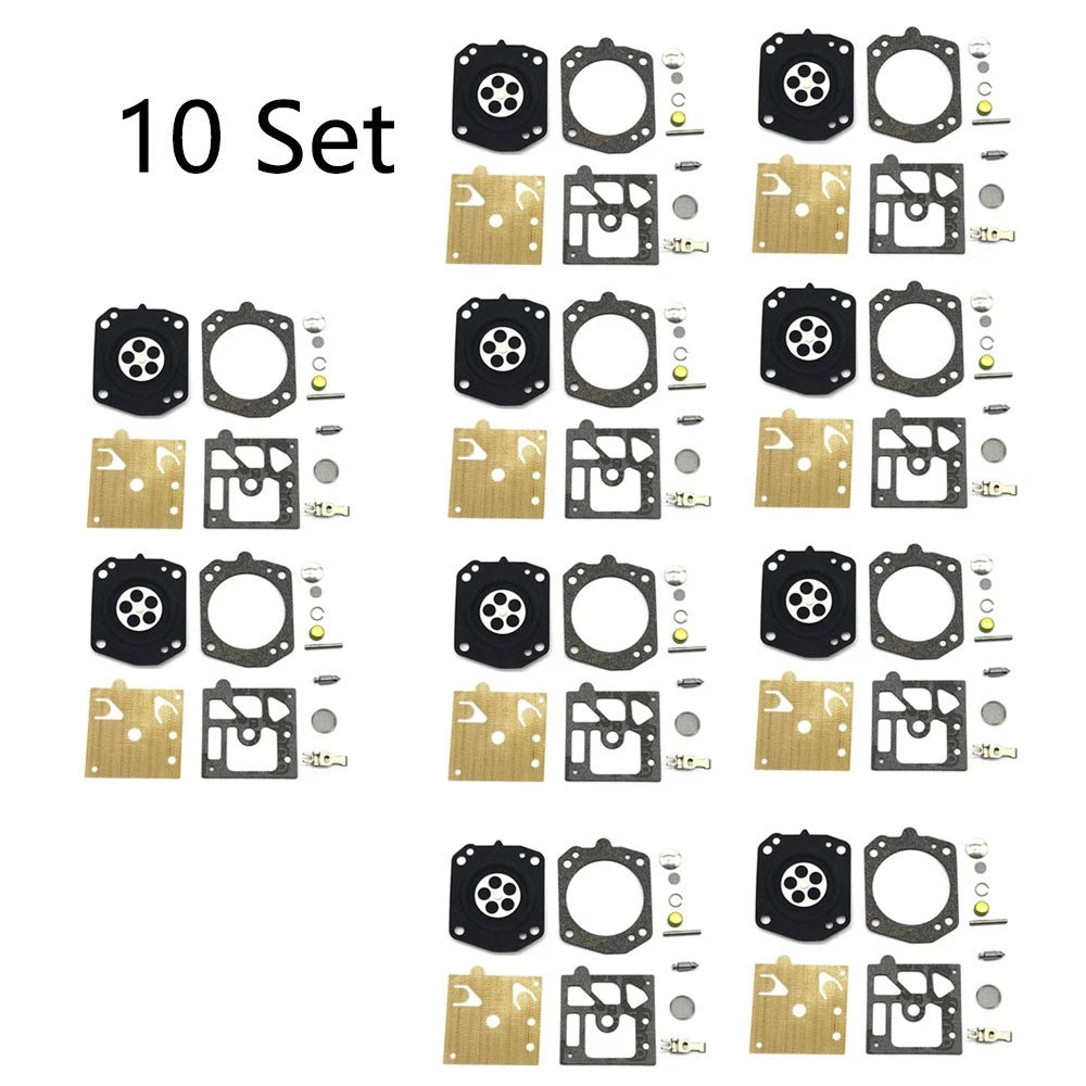 10x Carburetor Kit for Walbro K22-HDA Chainsaw Blower Trimmer (Replacement)