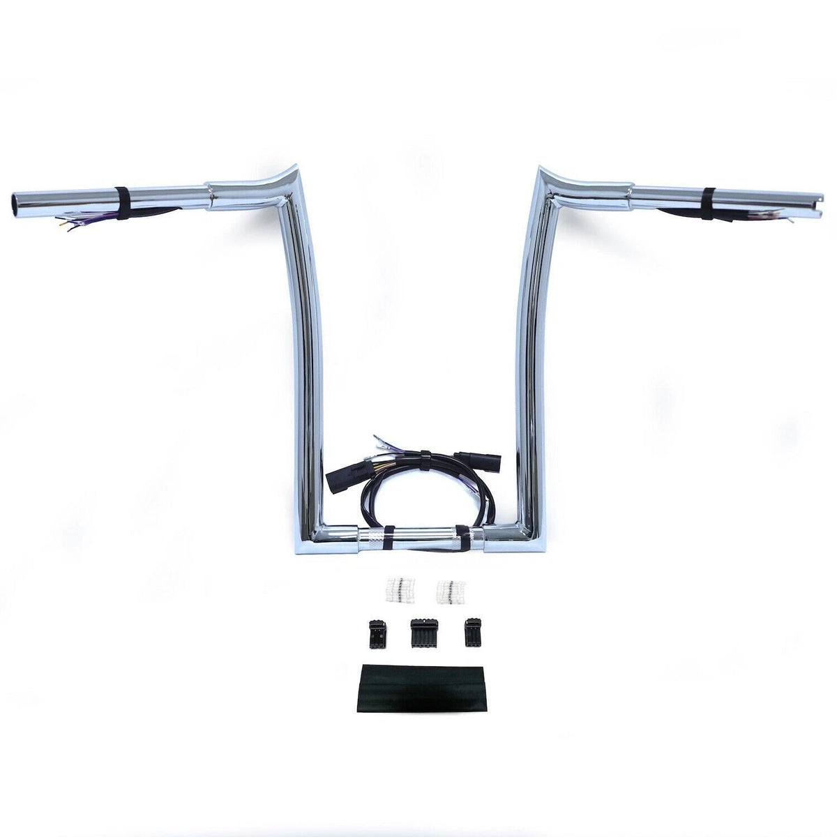 1.25" Meat-hook Handlebar for Harley Road King FLHR (2008–2013) 12" 14" 16"