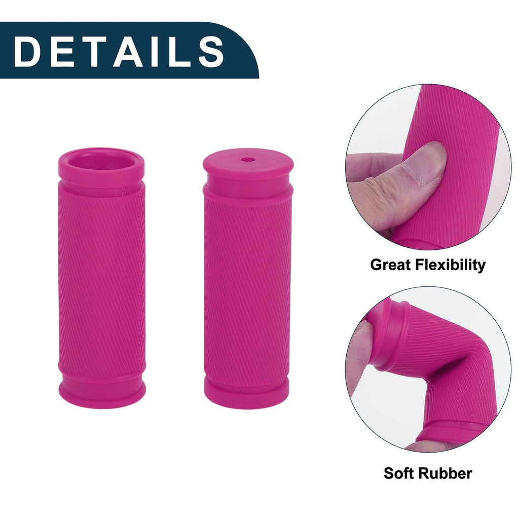 Bike Handlebar Grip Cover 85mm Replacement Soft End Grip Protector for Bike (—)