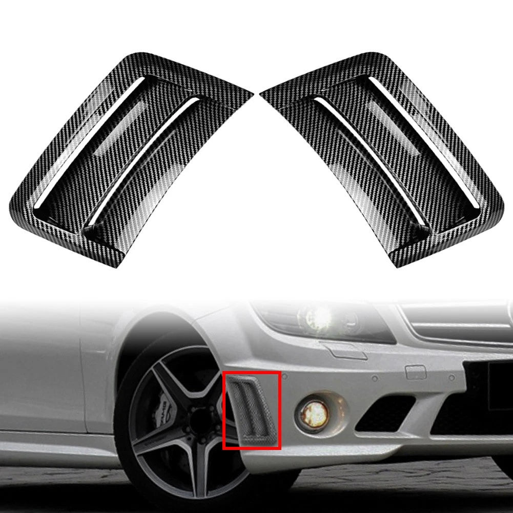 Front Side Air Vent Spoiler for Mercedes Benz C Class W204 C63 (2007–2010)