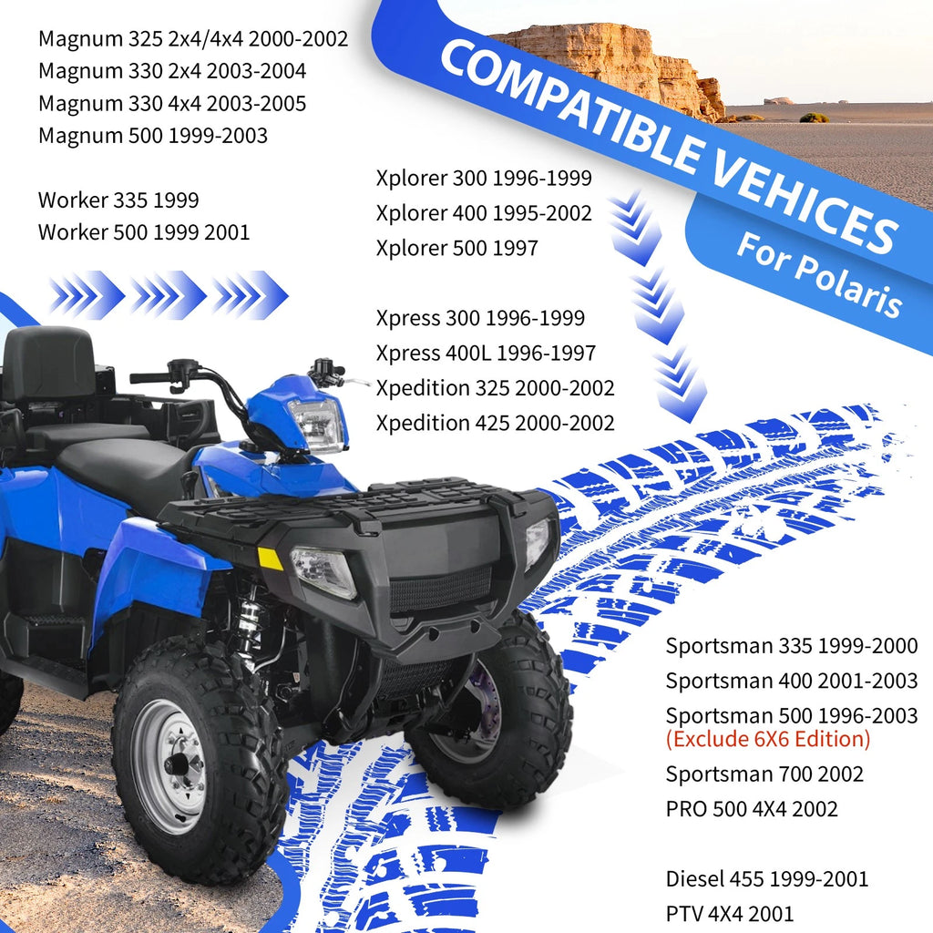 Rear Rack 2670174-070 for Polaris Xplorer 500 (1997) / Xpress 300 400L (1996–1999)