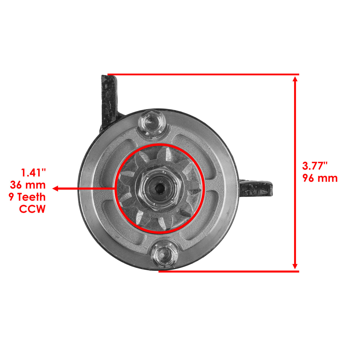 New Starter Replacement for OMC Johnson 40HP 40E 40El 40R (1985–1988)