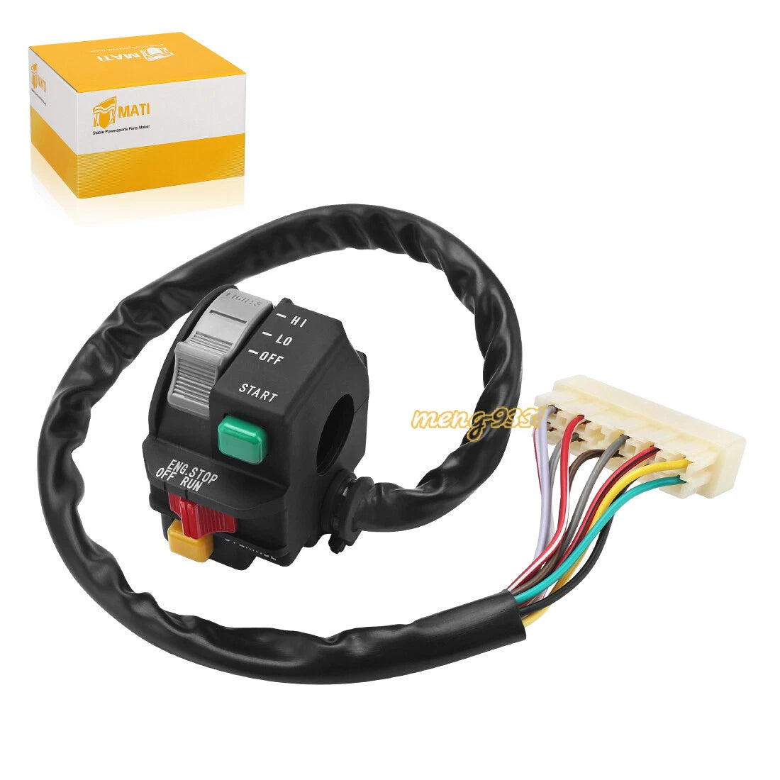 Handlebar Start Run Stop Switch for Polaris Magnum 425 Sportsman 400 (1995–2002)