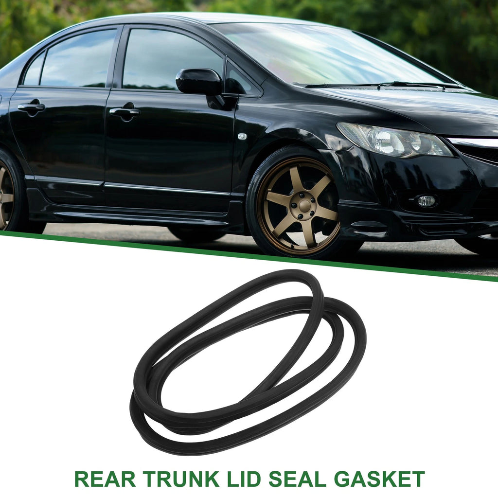 1pc Rear Trunk Weatherstrip Seal Strip Replacement for Honda Civic (2001–2005)
