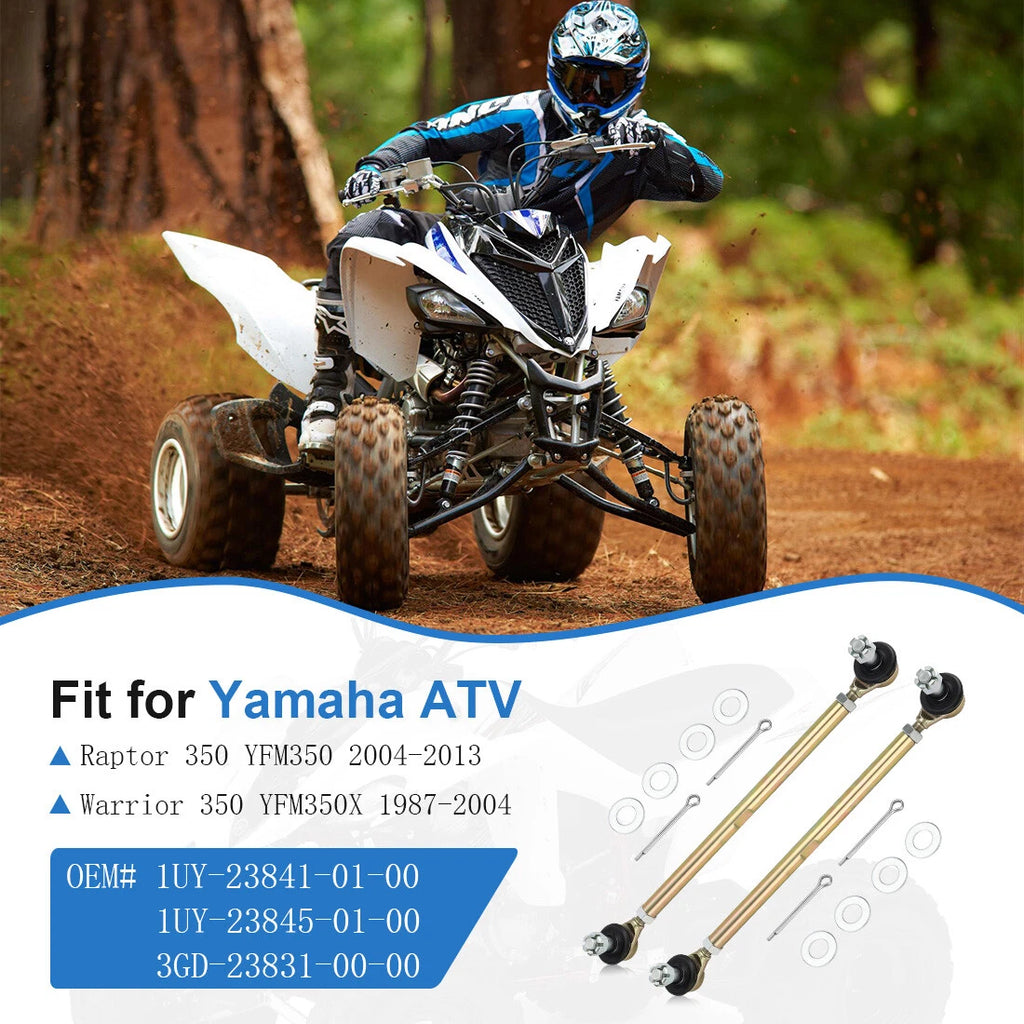 Tie Rod Ends Assembly for Yamaha Warrior 350 YFM350X (1987–2004) 1UY-23841-01-00