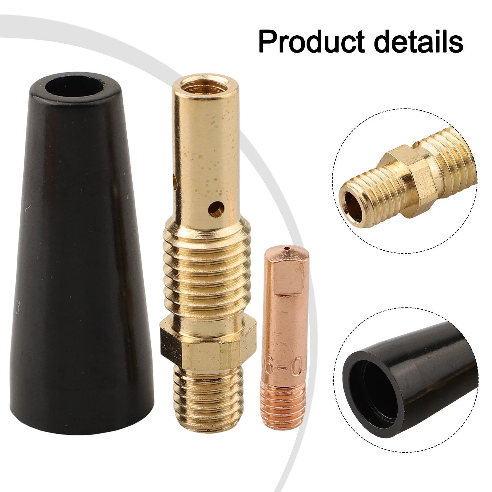 Welding Accessory Pack for Efficient Use (Conductive & Protective Tips)