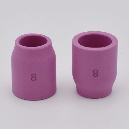 10pcs Nozzle Gas Lens Cups for Welding Torch #8 1/2" 25.5mm