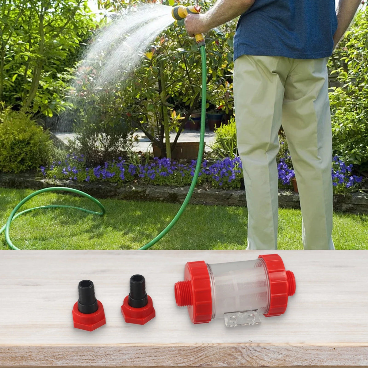 Transparent Water Pump Filter for Irrigation System