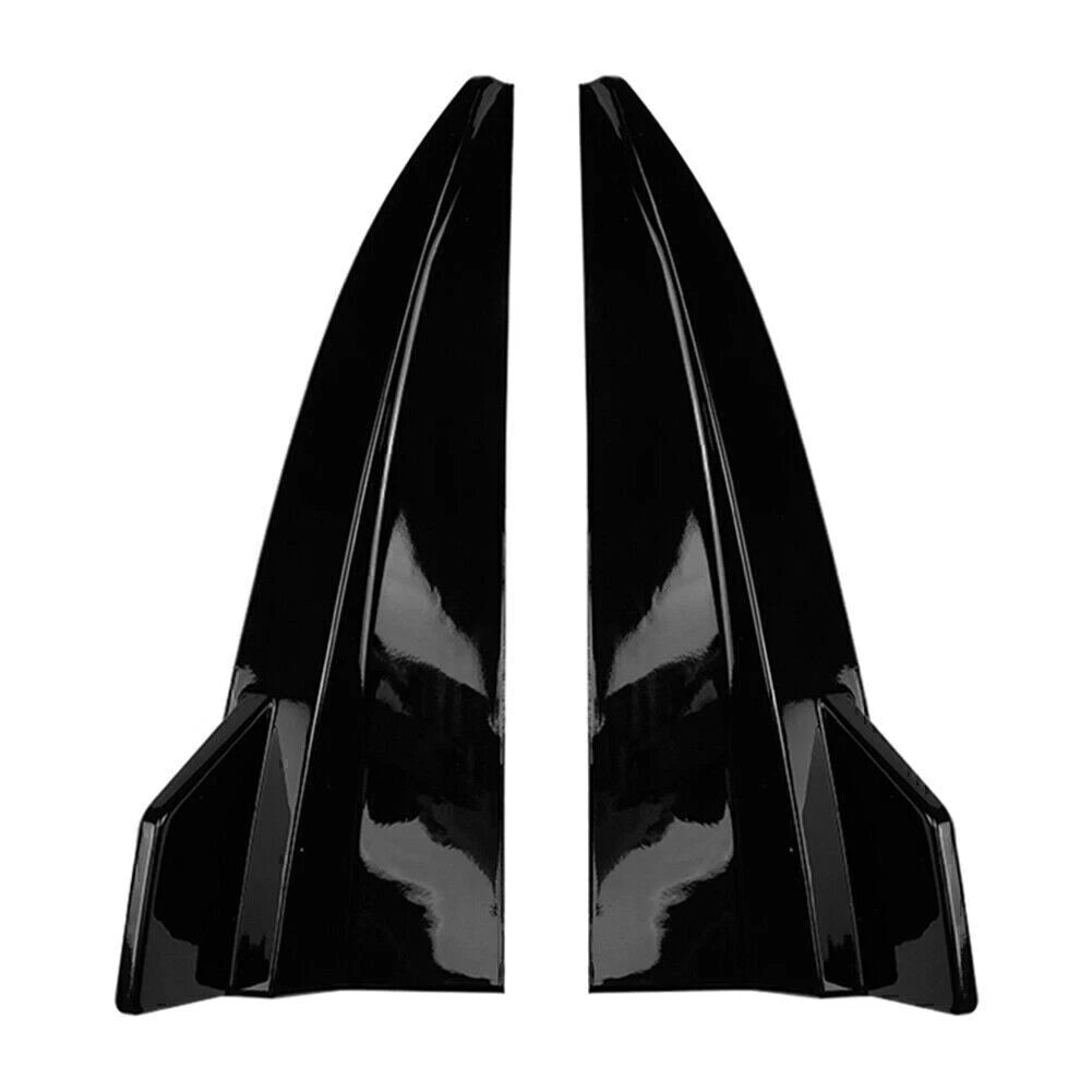 Rear Bumper Canard Splitter for Benz C-Class S205 (2015–2021) Black
