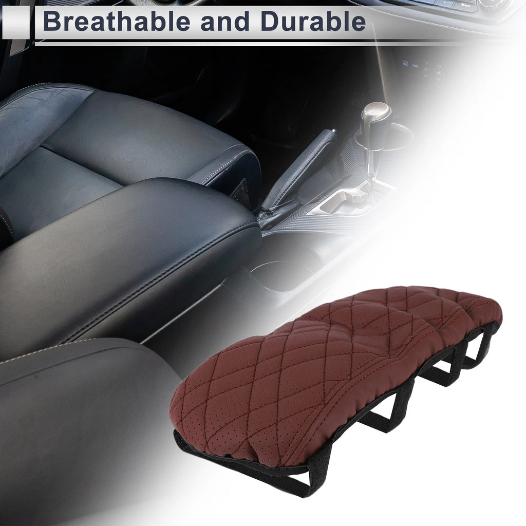Car Center Console Cover Replacement for BMW X1 (2023–2024) Wine Red