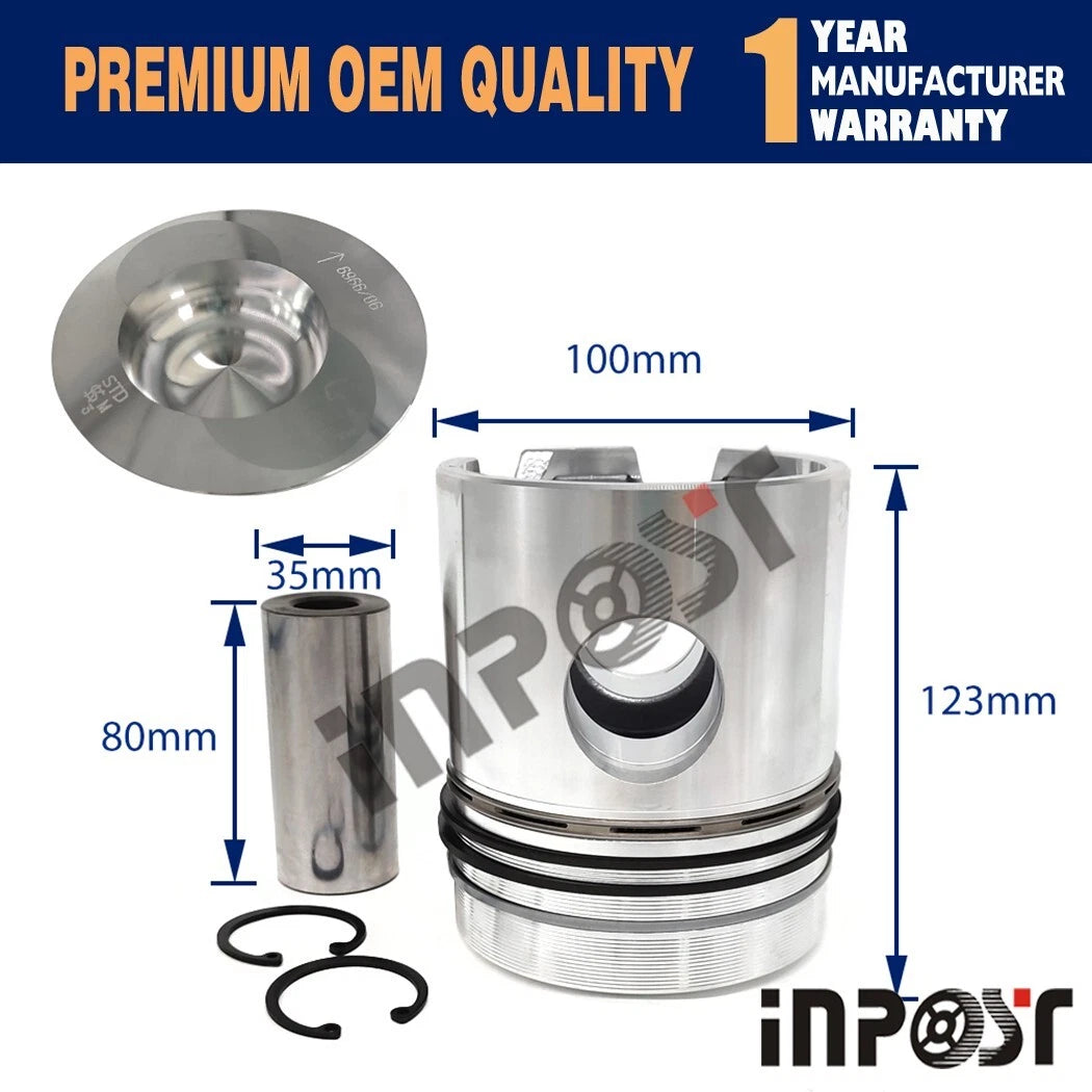 F6L912 Overhaul Rebuild Kit for Deutz Tractor D8006 D9006 D10006 DX110 (STD)