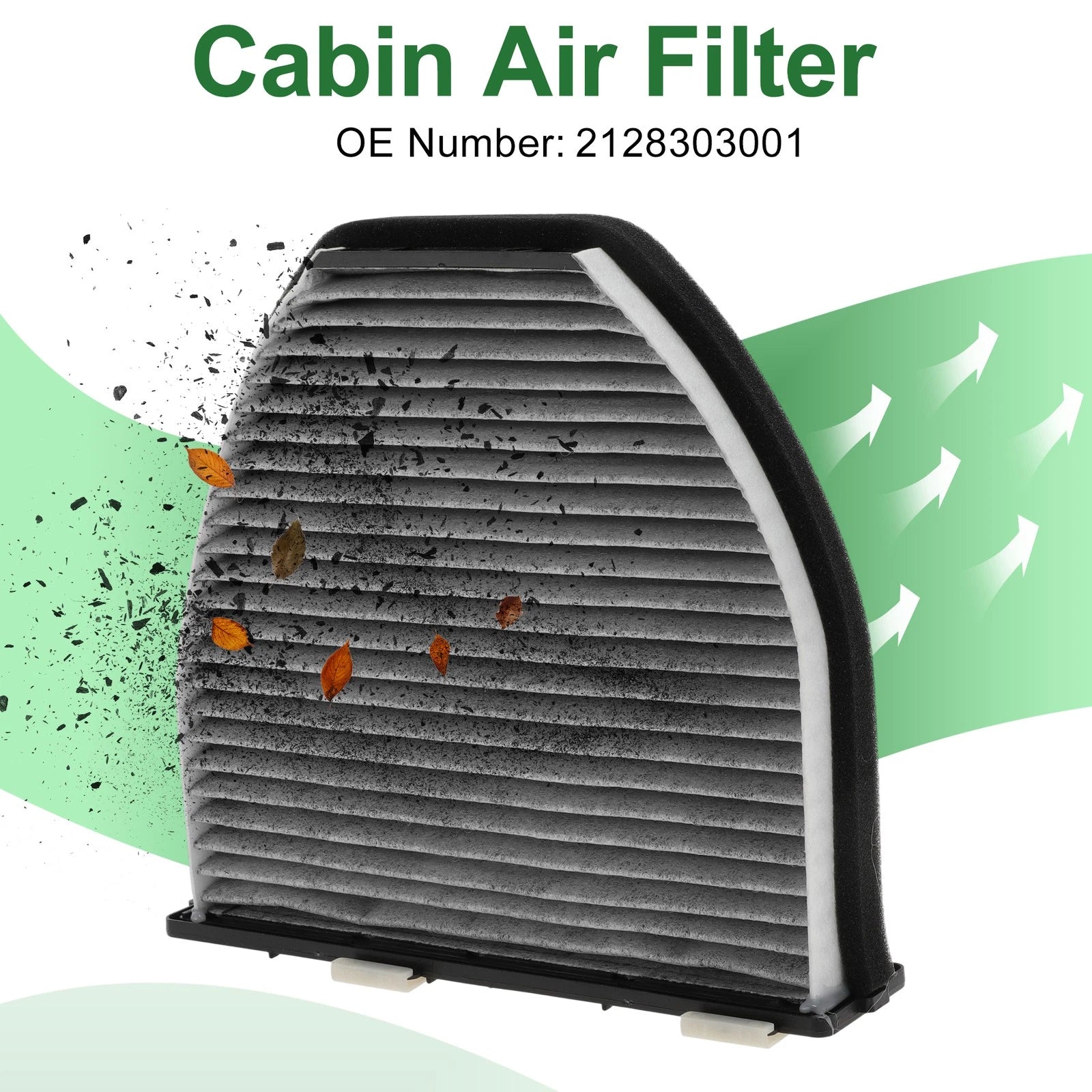 Cabin Air Filter OEM Replacement for Mercedes-Benz AMG GT (C190) (2015–2021)