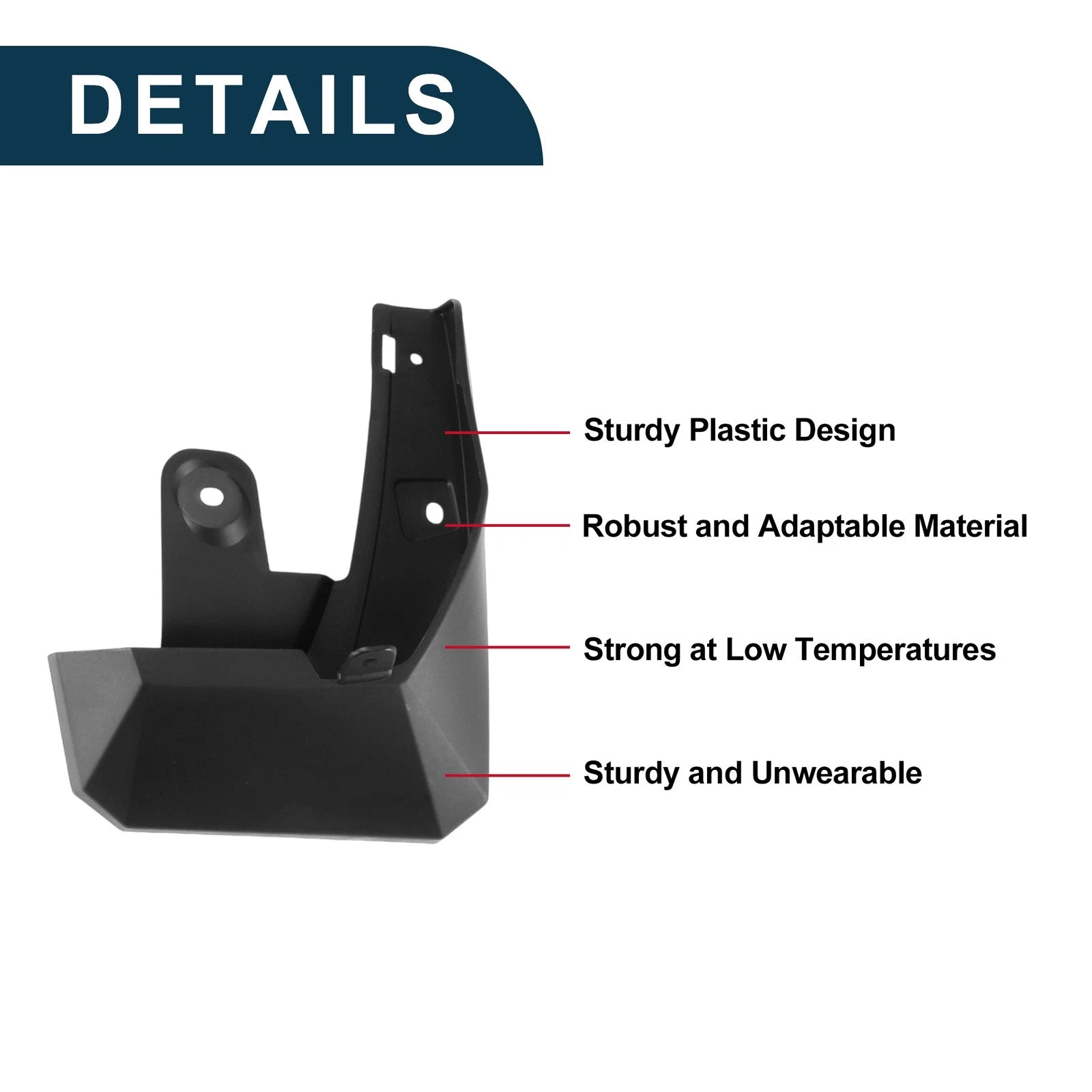 Mud Flaps Splash Guards 1 Set for Toyota Raize (2020–2022)