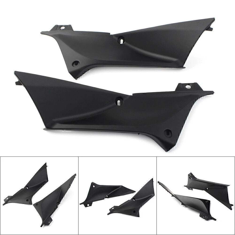 1 Pair Side Air Dust Cover Fairing Insert for Yamaha YZF-R1 (2002–2003) Black
